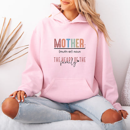 The Heart of the Family Cotton Hoodie