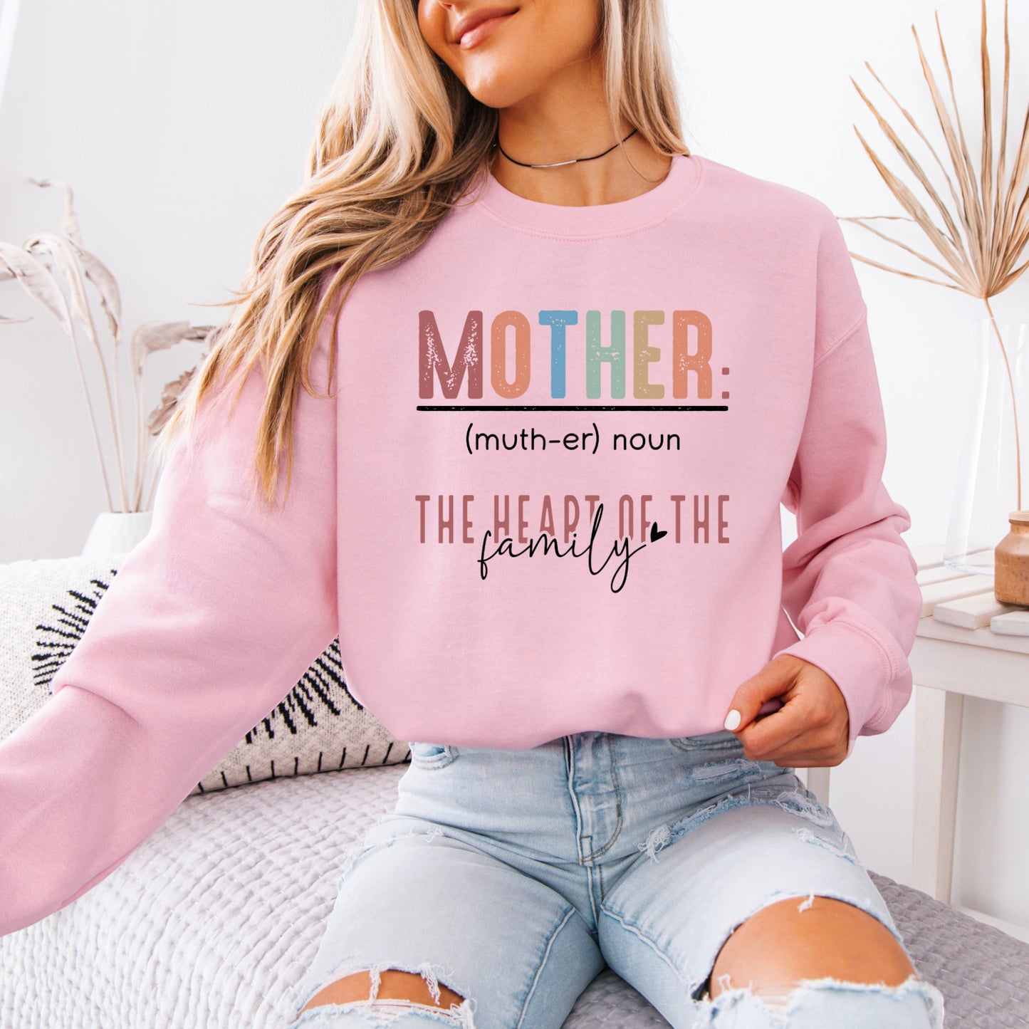 The Heart of the Family Cotton Sweatshirt