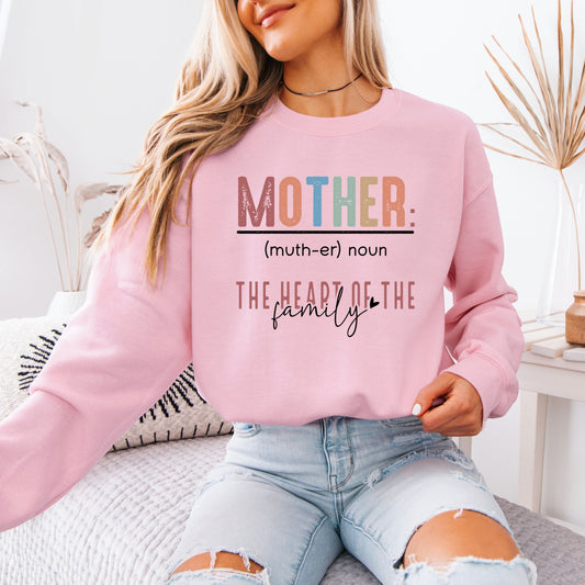 The Heart of the Family Cotton Sweatshirt