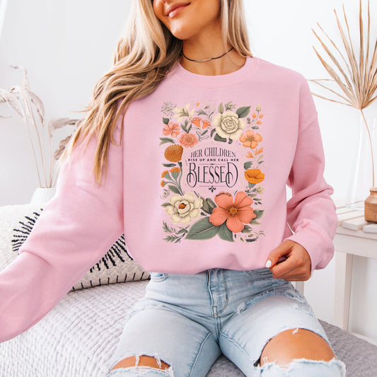 Blessed Cotton Sweatshirt