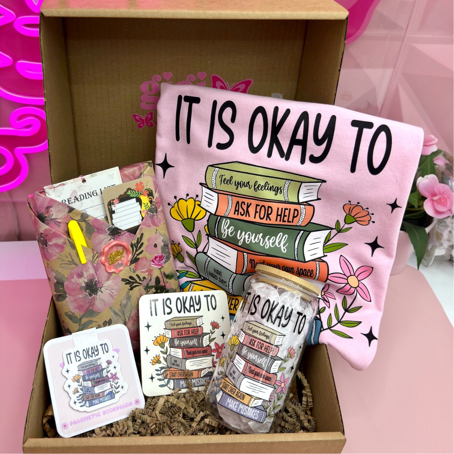 The “It’s Okay” Empowerment Bookish Bundle 🌸📚✨