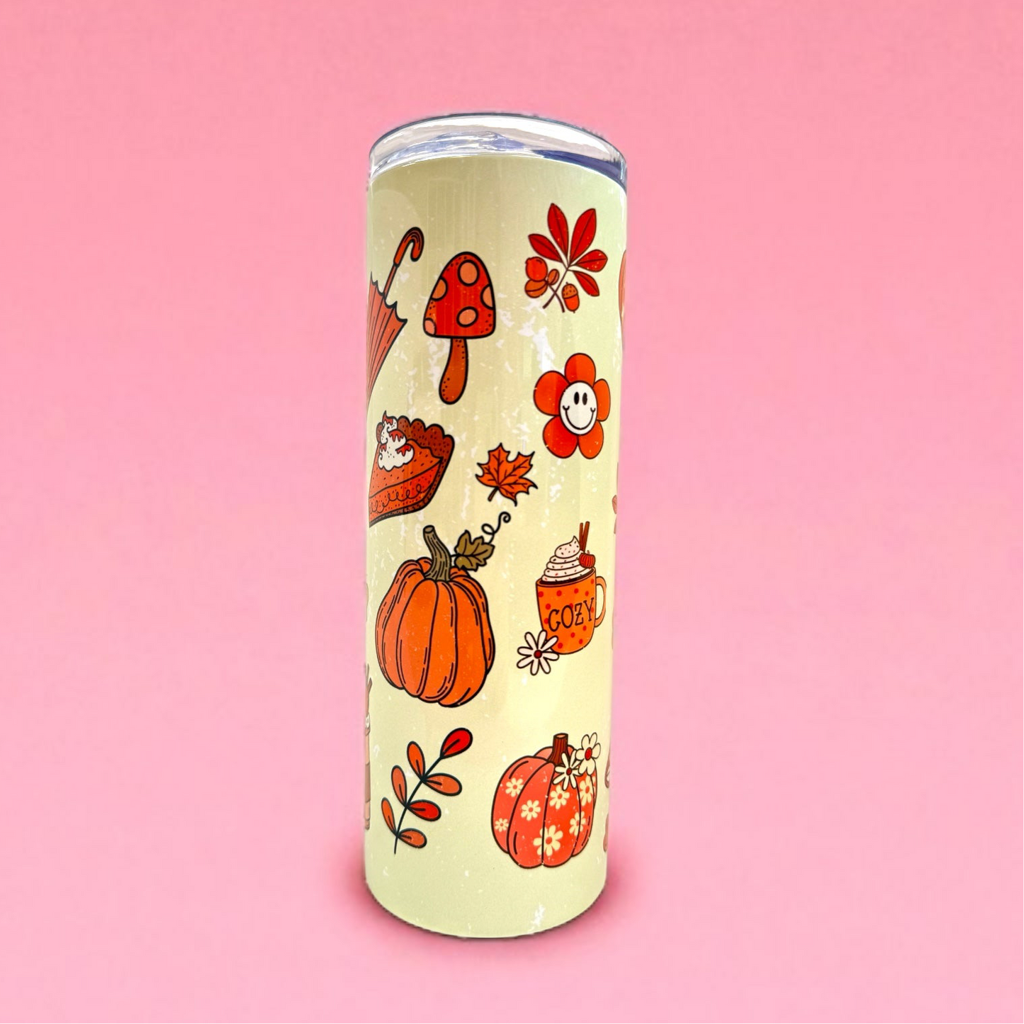 🍁 Hello Autumn 20oz Tumbler 🍂✨