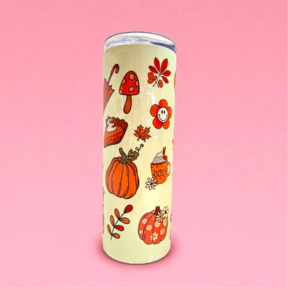 🍁 Hello Autumn 20oz Tumbler 🍂✨