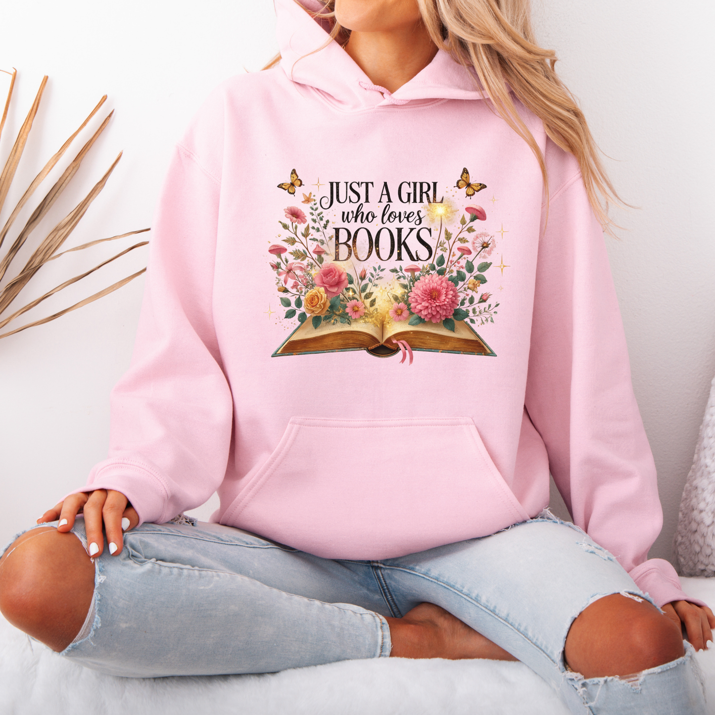 ✨📚 Just a Girl Who Loves Books 
 Luxuriously Thick Hoodie✨