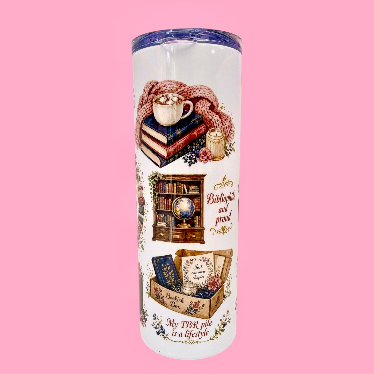 📚 Bookish Life 20oz Tumbler ☕✨📖