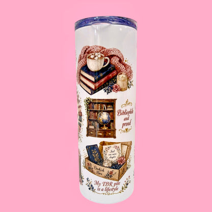 📚 Bookish Life 20oz Tumbler ☕✨📖