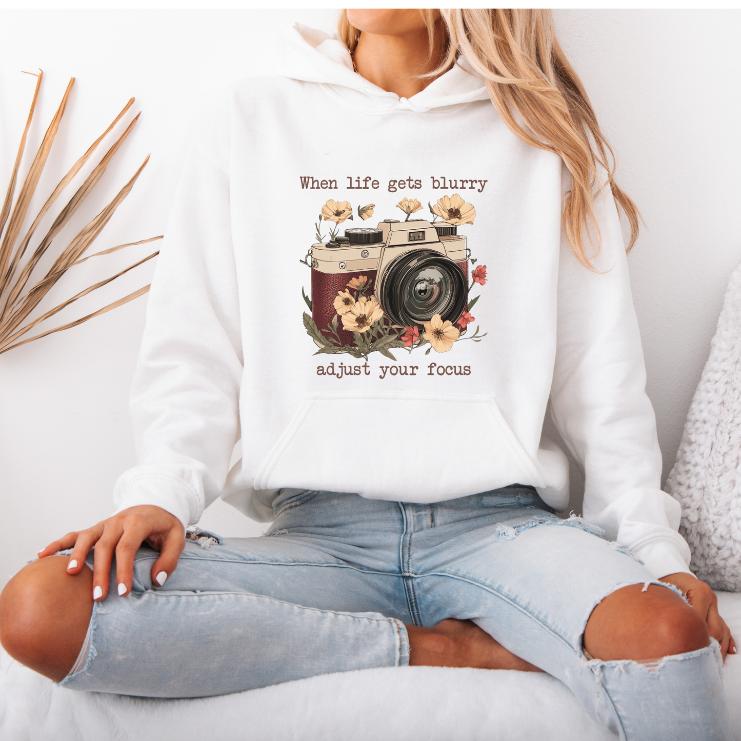 📸🌸 Adjust Your Focus
 Luxuriously Thick Hoodie✨