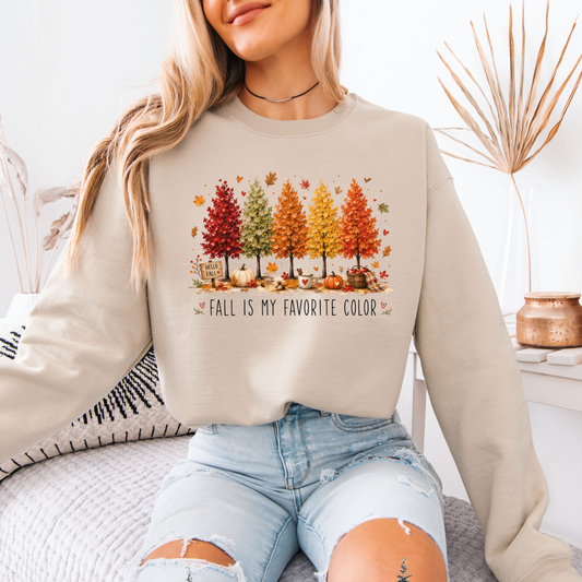 🍂🎨 Fall Is My Favourite Colour Soft Sweatshirt 🍁✨