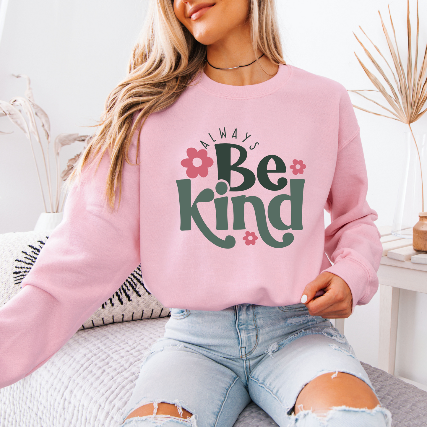 Always Be Kind Cotton Sweatshirt