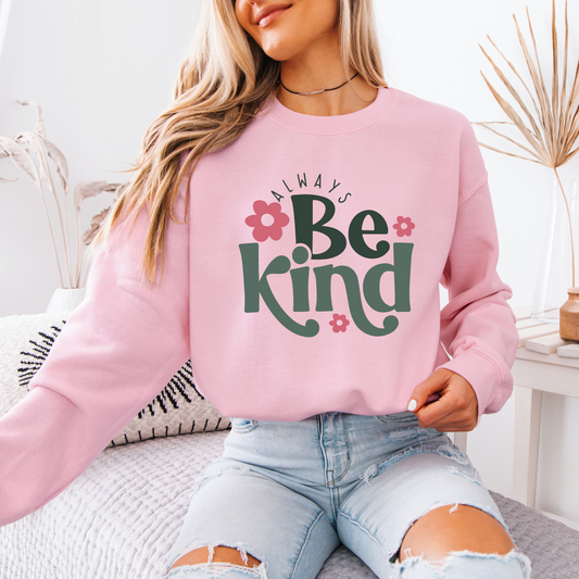 Always Be Kind Cotton Sweatshirt