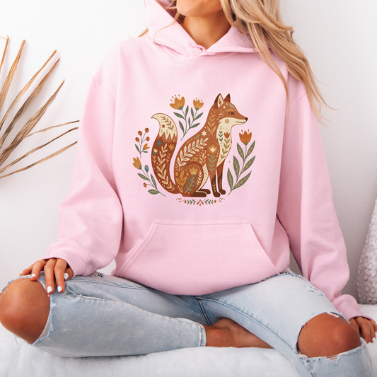 🌲🦊 Forest Fox Hoodie 🍃✨