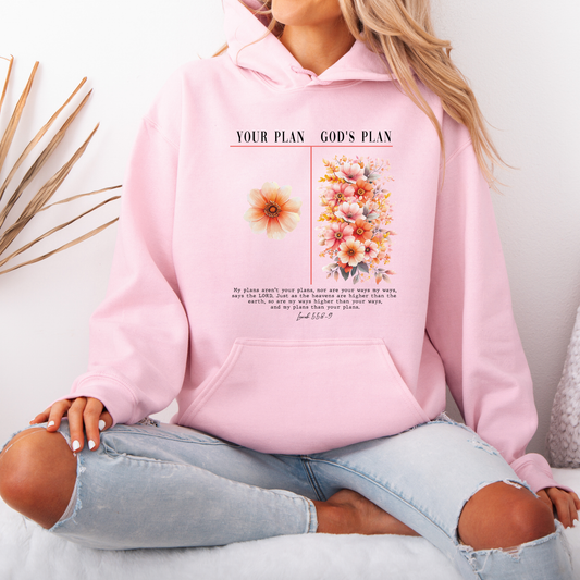 🙏 God’s Plan Floral Luxuriously Thick Hoodie ✨