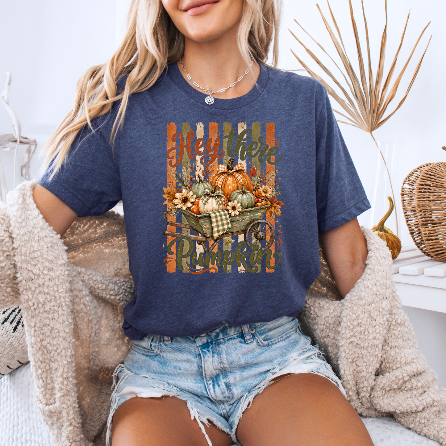 Hey There Pumpkin Autumn T-Shirt 🎃🍂