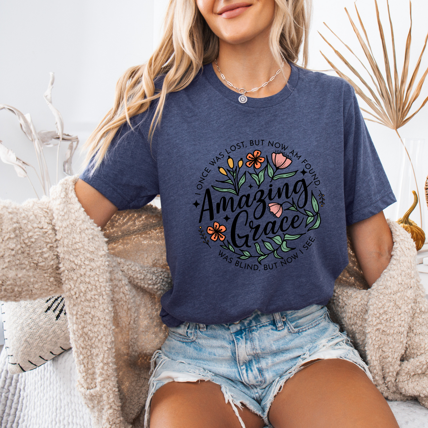 Amazing Grace T-shirt 100% Organic Cotton