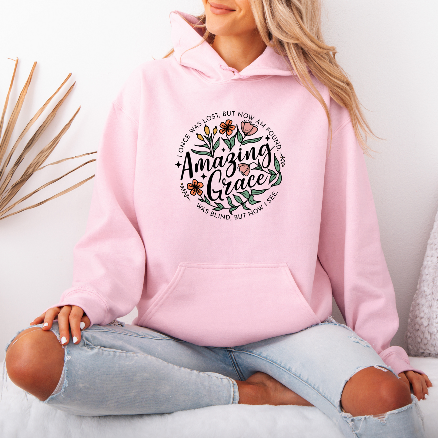 Amazing Grace Cotton Hoodie