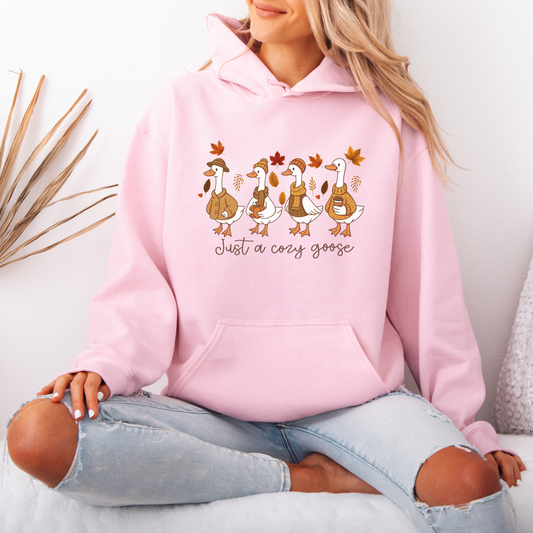 Just a Cozy Goose Luxuriously Thick Hoodie