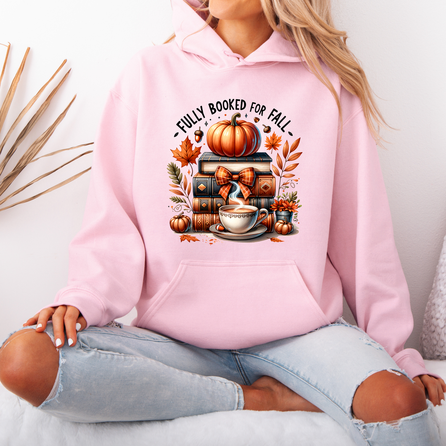 🍂📚 Fully Booked for Fall Hoodie 🎃☕