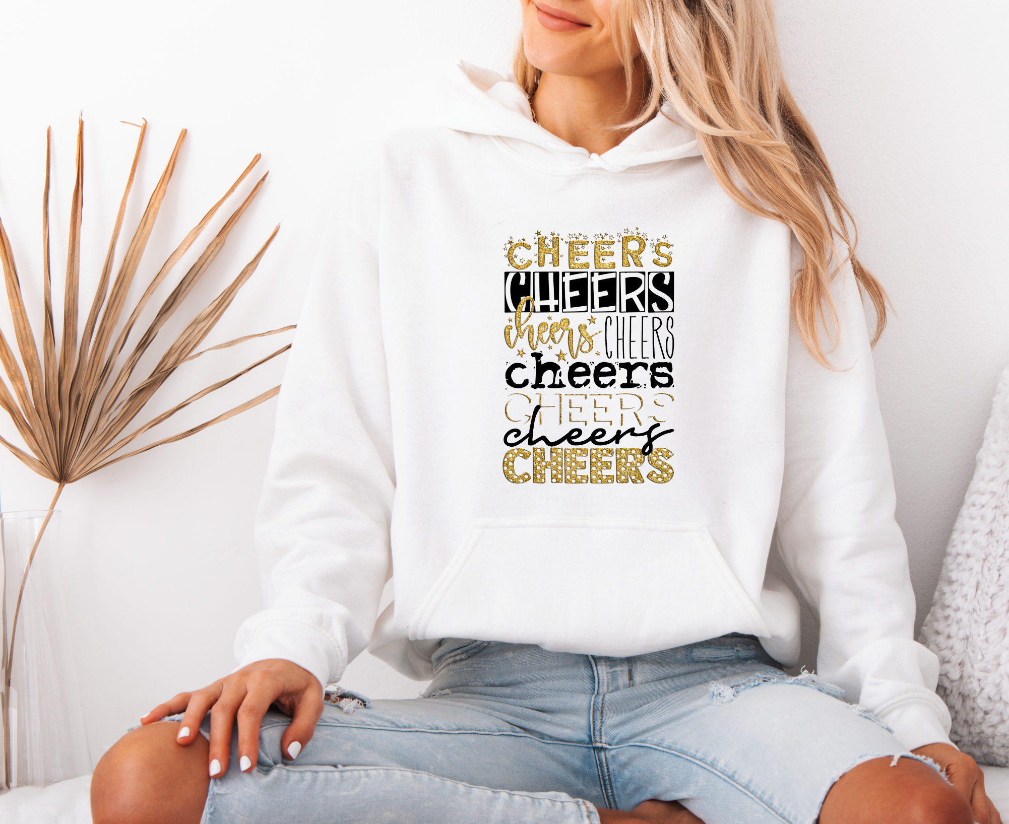 CHEERS CHEERS Oversized Hoodie