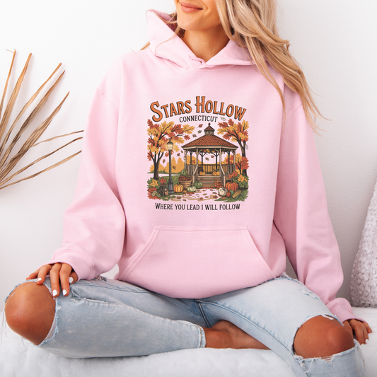🎀 Cozy Stars Hollow Fall 🍂Luxuriously Thick Hoodie