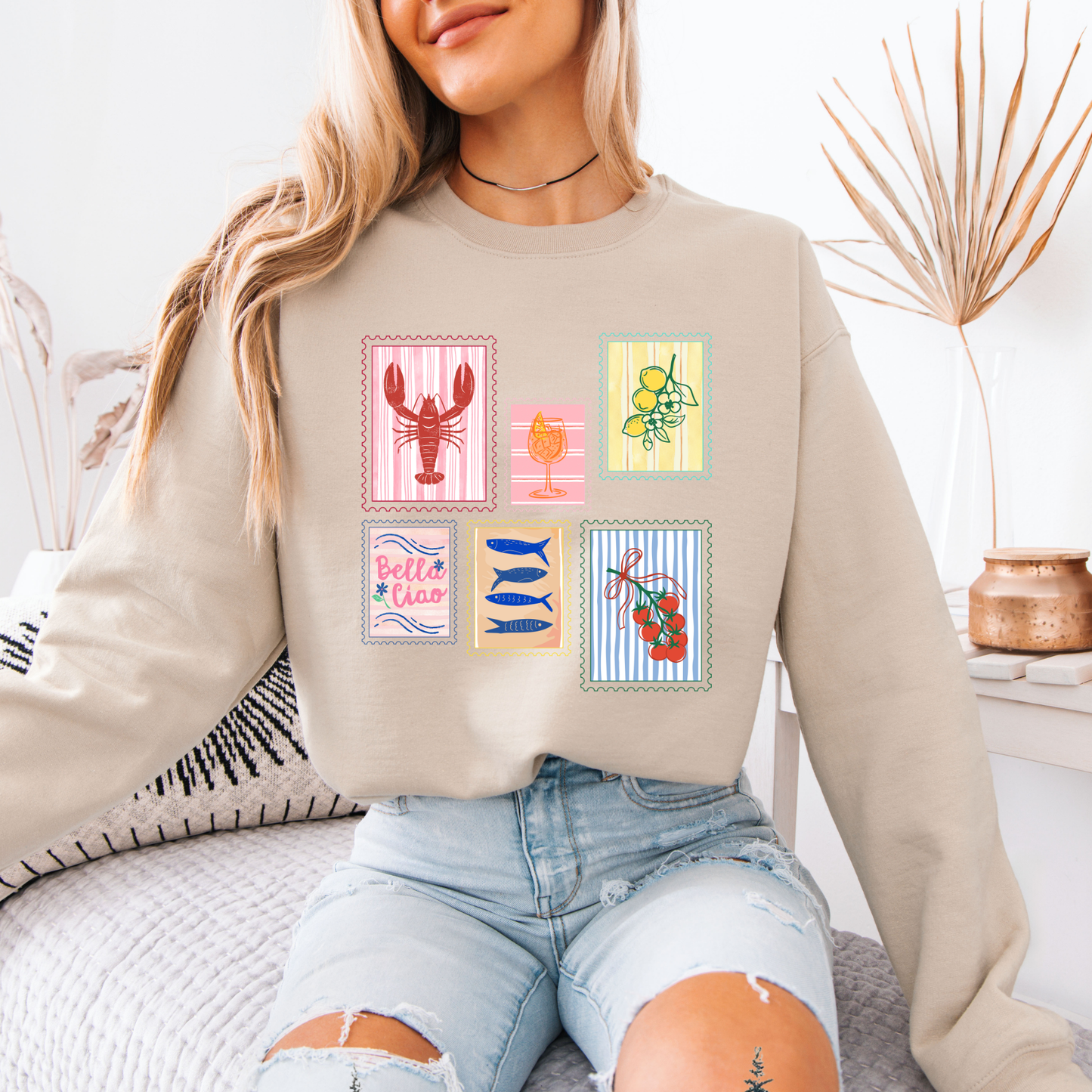 🍋🇮🇹 Amalfi Coast Sweatshirt 🌊✨