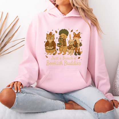 📚 Bookish Buddies Cozy Reader Luxuriously Thick Hoodie✨