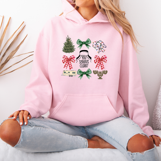 🎅🏼 You Serious, Clark? 🎄  Luxuriously Thick Hoodie