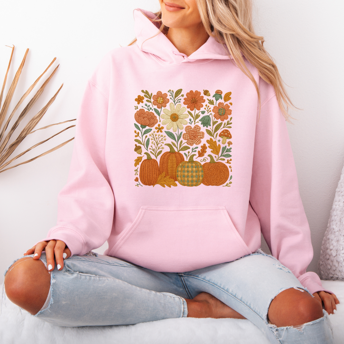 Harvest Stitch Garden Luxuriously Thick Hoodie