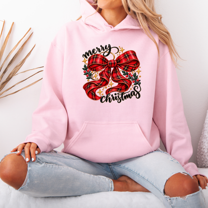A Tartan Christmas Wish 🎀✨  Premium Christmas Hoodie
