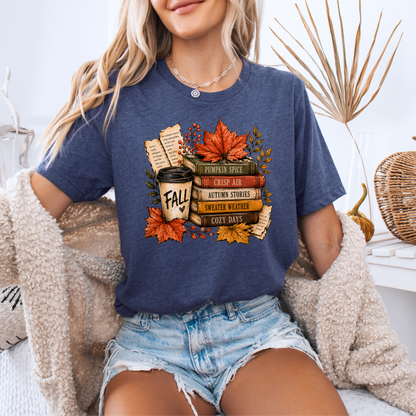 🍂 Autumn Stories Bookish T-Shirt 📚