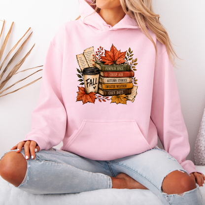 🍂 Fall Stories Bookish Hoodie 📚