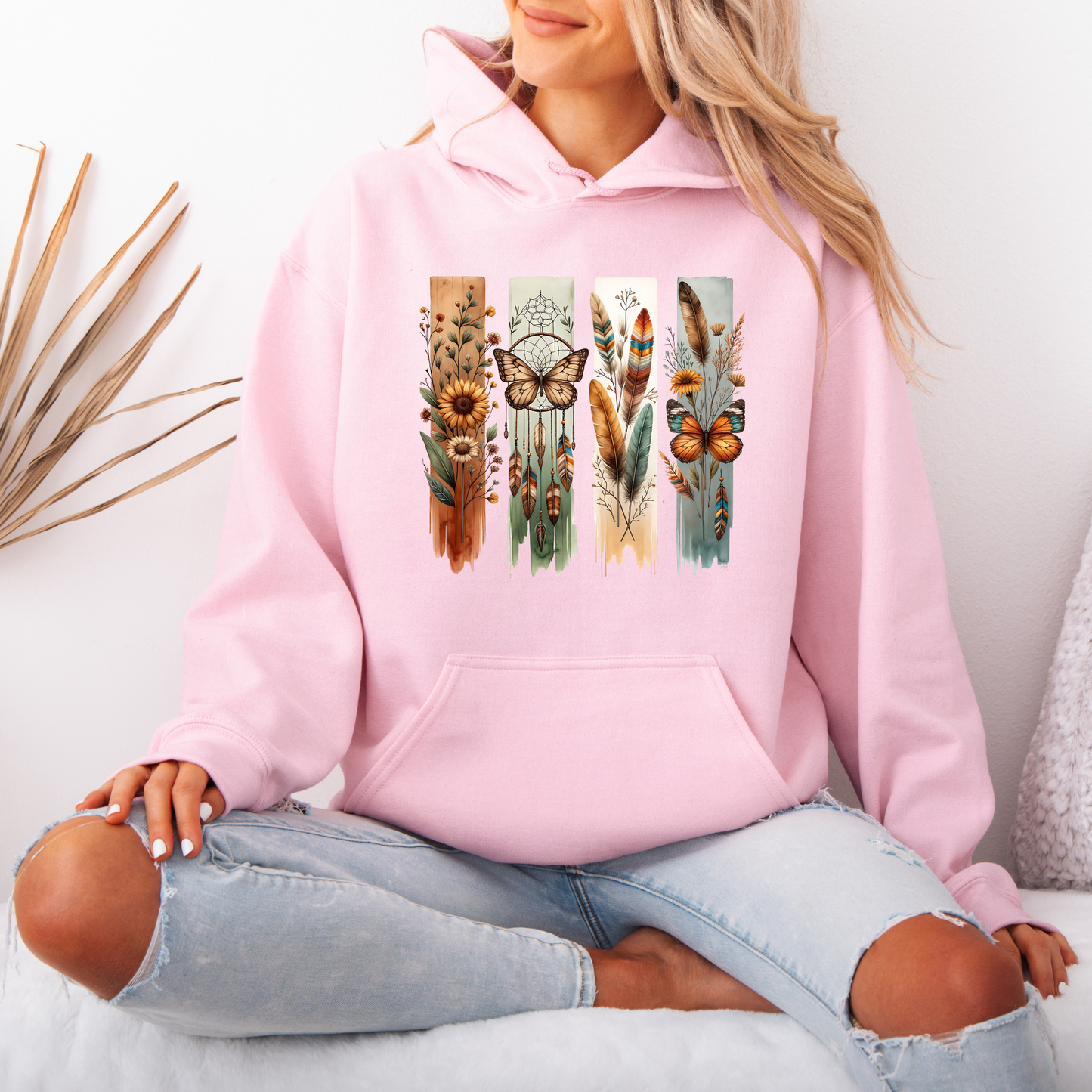 Dreamcatcher Whispers Oversized Hoodie hoodie Organic Cotton