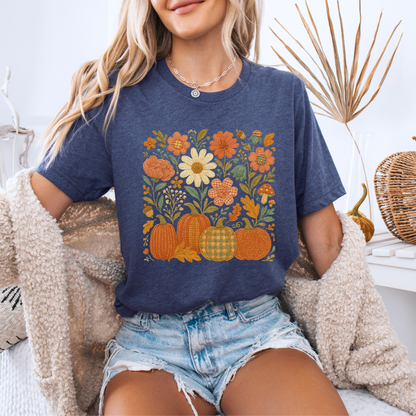 Harvest Stitch Garden - 100% Organic cotton T-shirt