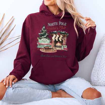 📚❄️ North Pole Reader’s Club ❄️📚 Luxuriously Thick Hoodie
