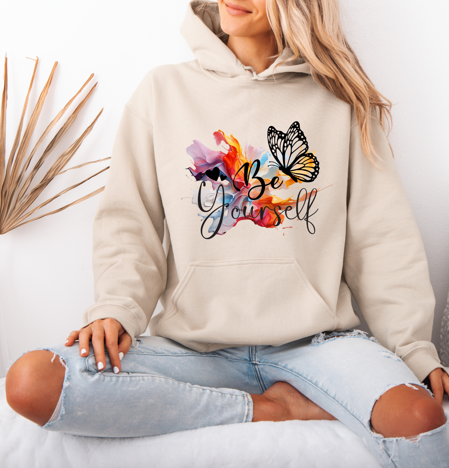 Be Yourself Oversized Hoodie