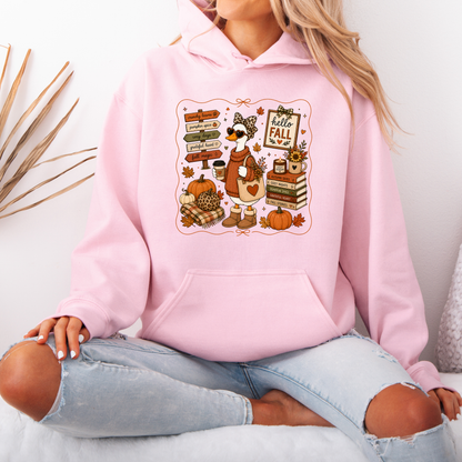Hello Fall Goose Hoodie 🍂🪿