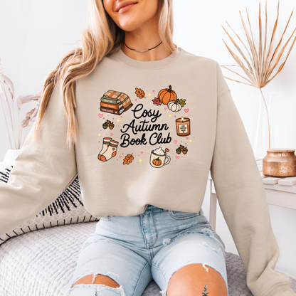 Cosy Autumn Book Club Sweatshirt 📚🍂