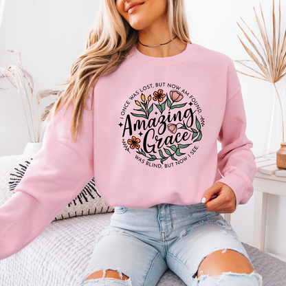 Amazing Grace Cotton Sweatshirt