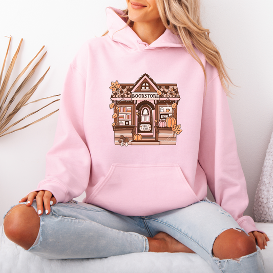 Fall Bookstore Luxuriously Thick Hoodie