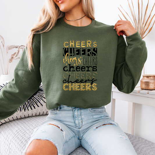 🍾✨ Cheers Celebration🎉 Organic Cotton Sweatshirt