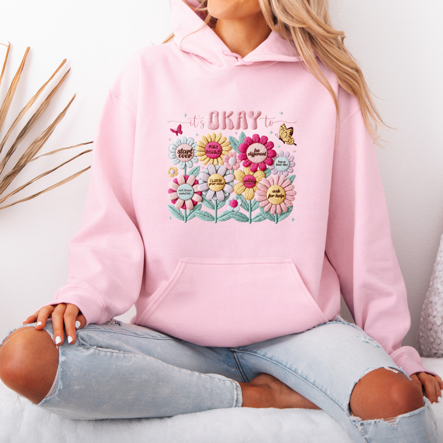 Luxurious Thick Bloom & Heal Hoodie 🌷