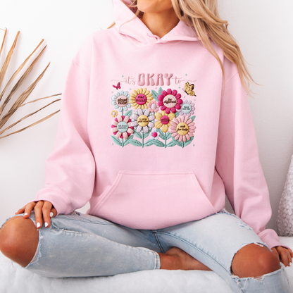 Luxurious Thick Bloom & Heal Hoodie 🌷