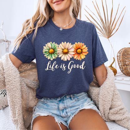 Life Is Good Daisy T-Shirt 🌼