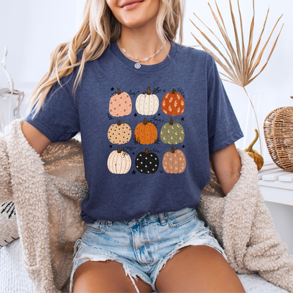 🎃🍂 Pumpkin Patch Cuties Cotton T-Shirt 🧡✨