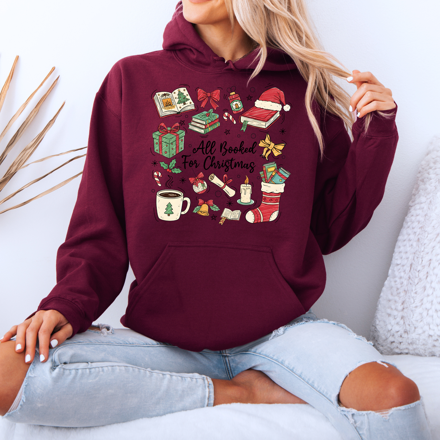 📚✨ Bookish Christmas ✨📚 Luxuriously Thick Hoodie