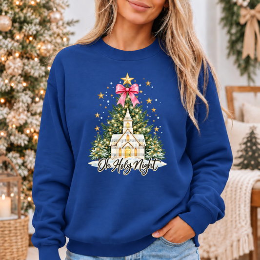 ⭐ O holy night 🌠  Cosy Christmas Sweatshirt