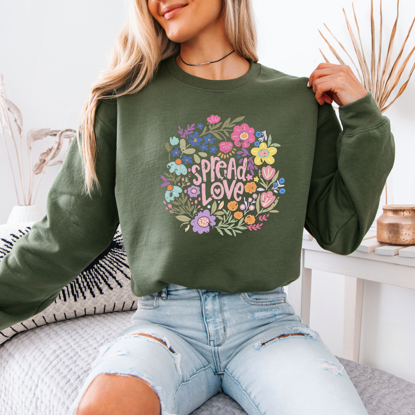 Spread Love Sweatshirt 📚✨