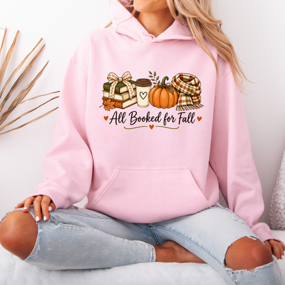 🍂 All Booked for Fall Hoodie 🦊🍂