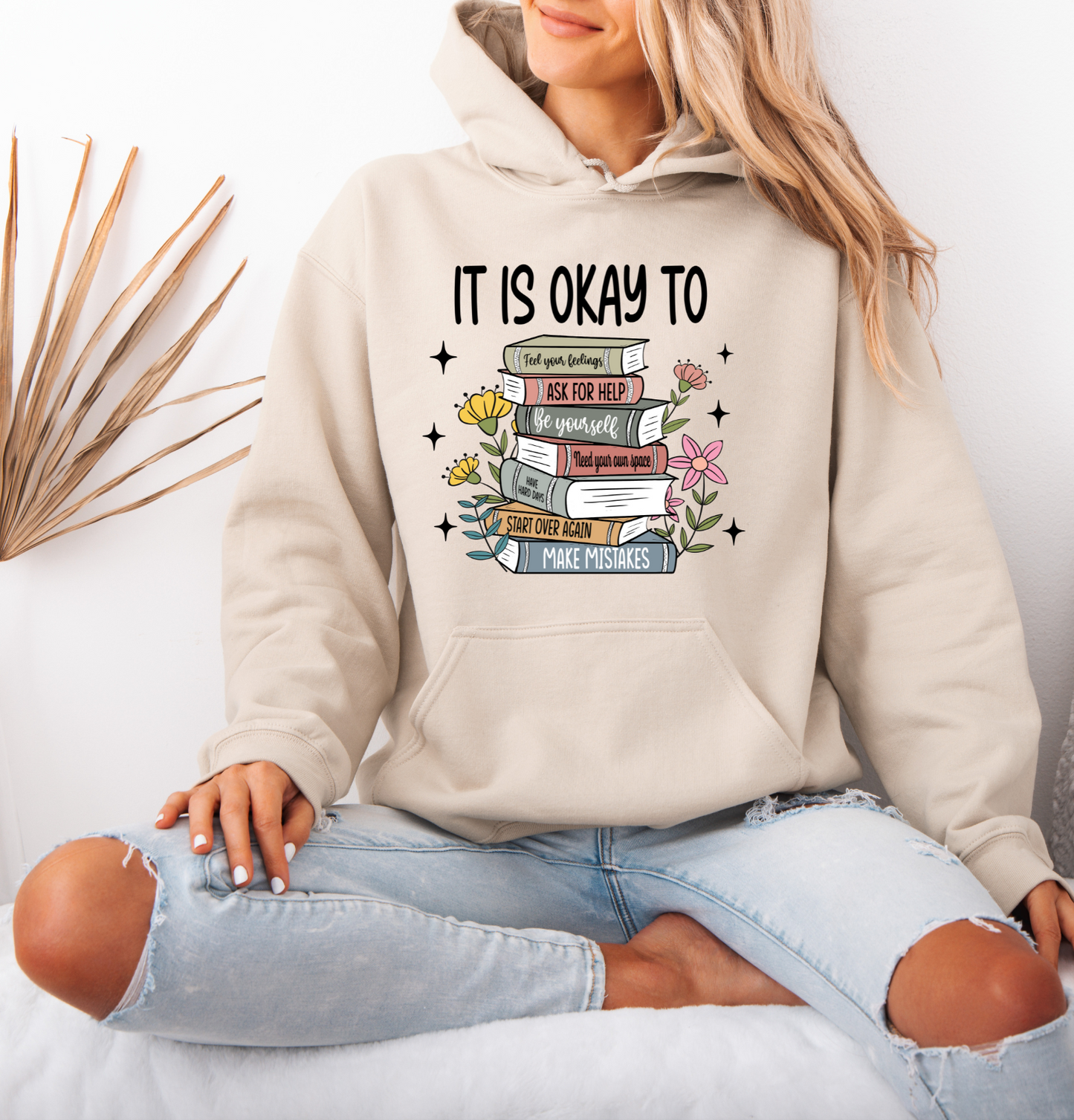 IT IS OK Oversized Hoodie
