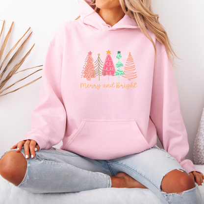 🎄 Merry & Bright Forest 🌟  Luxuriously Thick Hoodie