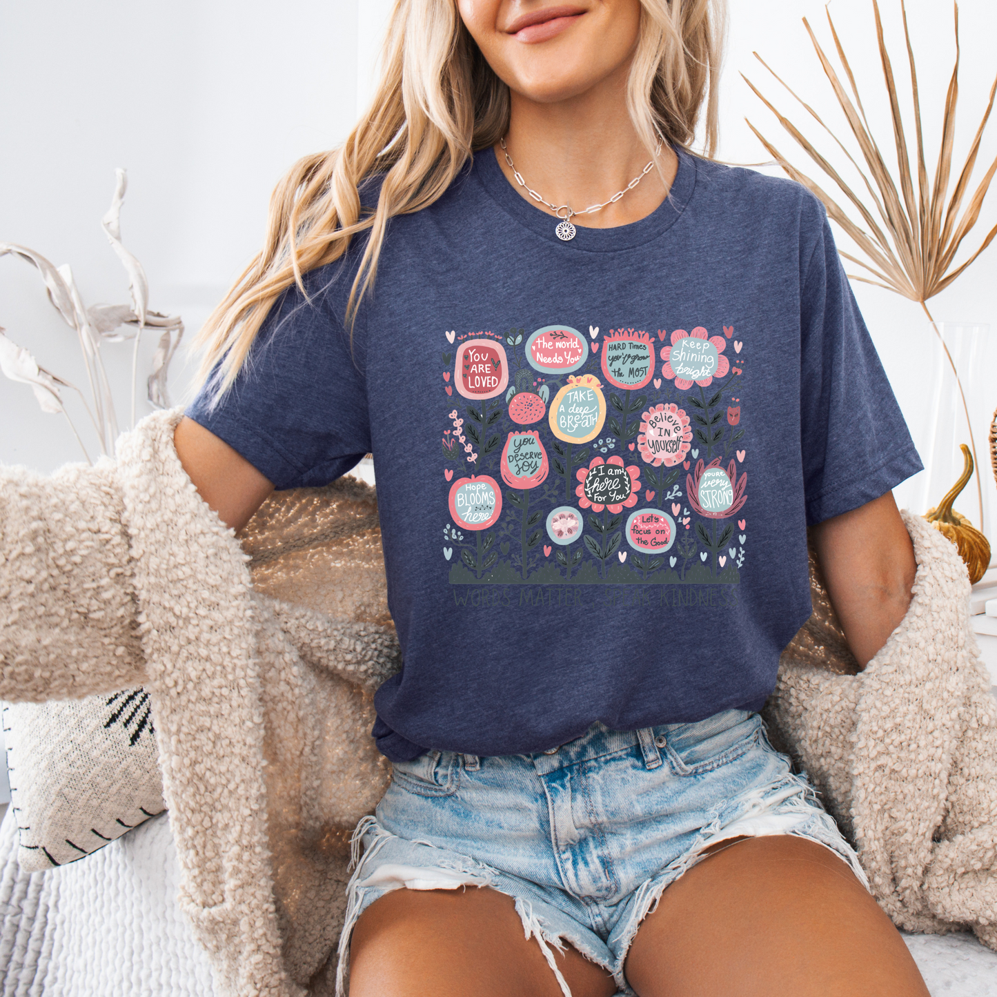 Words Matter T-shirt 100% Organic Cotton